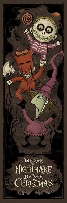 The Nightmare Before Christmas (Lock, Shock and Barrel) (Variant) - Graham Erwin