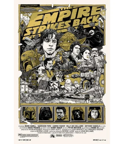Empire Strikes Back (Variant) - Tyler Stout