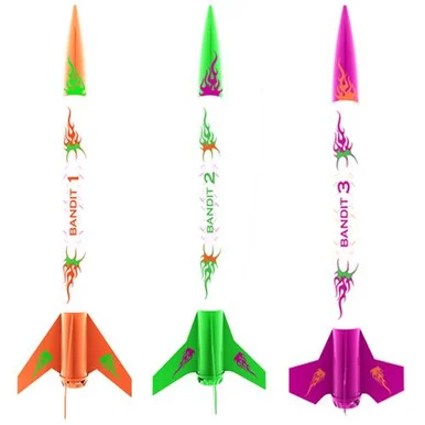 Estes EST2435 3 Bandits Mini Kit E2X Easy-to-Assemble