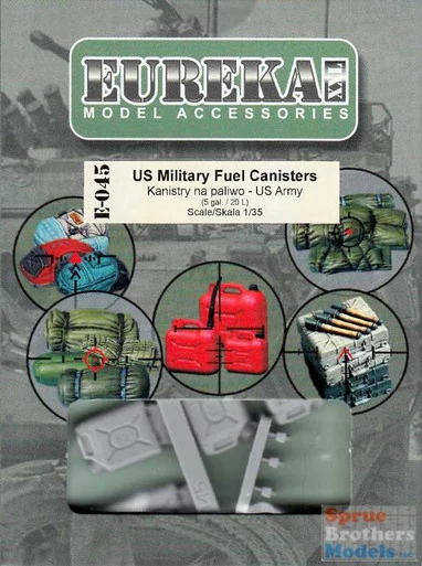 EURE045 1:35 Eureka XXL - US Military Fuel Canisters