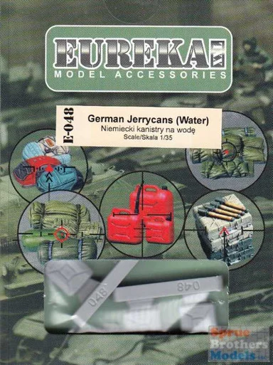 EURE048 1:35 Eureka XXL - German Jerrycans (Water)