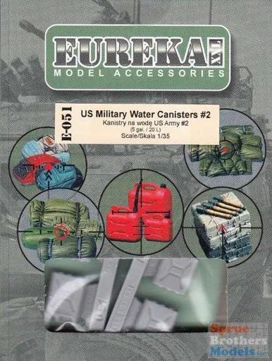 EURE051 1:35 Eureka XXL - US Modern Water Canisters #2