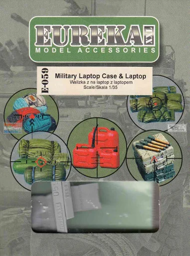 EURE059 1:35 Eureka XXL - Military Laptop & Case