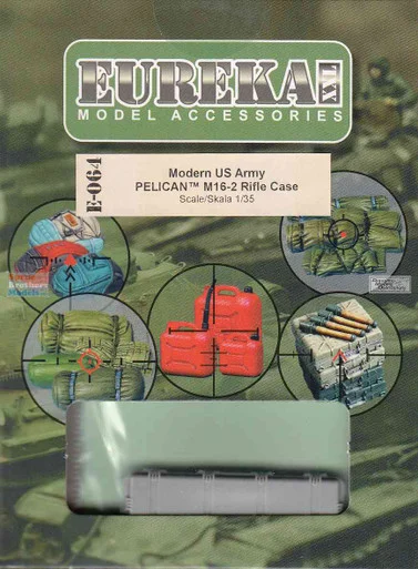 EURE064 1:35 Eureka XXL - Modern US Army Pelican M16 Two Rifle Case