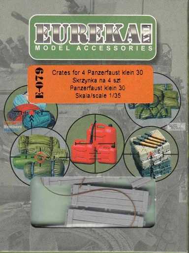 EURE079 1:35 Eureka XXL - Crates for Panzerfaust 30 klein