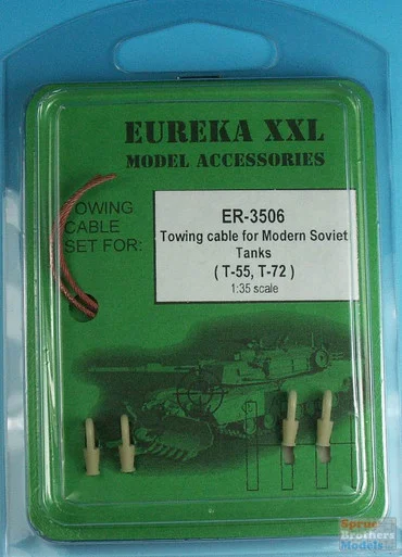 EURER3506 1:35 Eureka XXL Tow Cable - Modern Soviet Tanks (T-54 T-55 T-62)