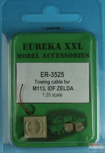 EURER3525 1:35 Eureka XXL Tow Cable - M113, M163, M981 & Israeli Zelda