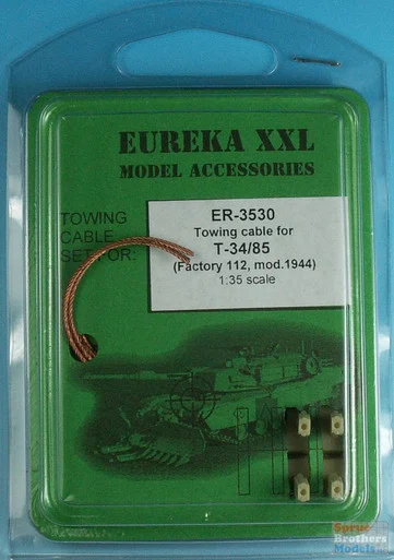 EURER3530 1:35 Eureka XXL Tow Cable - T-34/85 Mod.1944 Factory 112