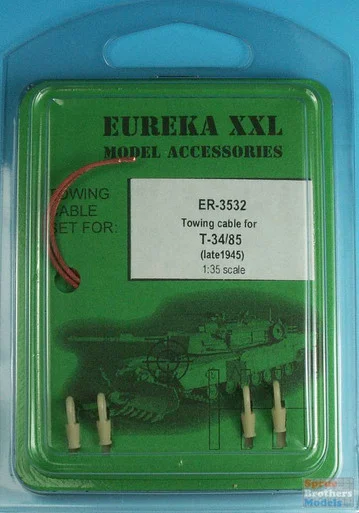 EURER3532 1:35 Eureka XXL Tow Cable - T-34/85 Mod.1945 and Post War Variants