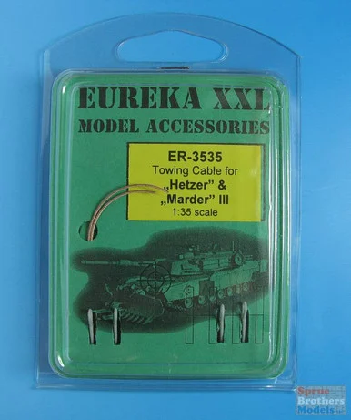 EURER3535 1:35 Eureka XXL Tow Cable - Hetzer & Marder III