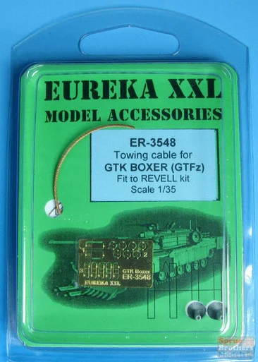 EURER3548 1:35 Eureka XXL Tow Cable - GTK Boxer (GTFz)