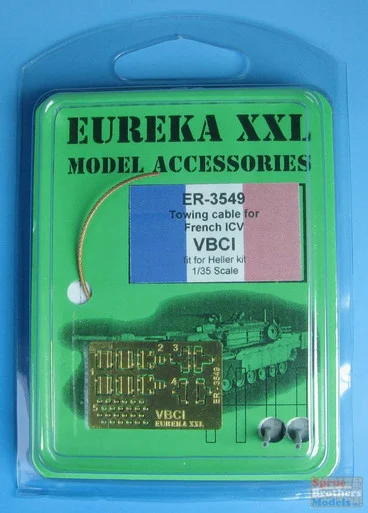 EURER3549 1:35 Eureka XXL Tow Cable - French ICV VBCI