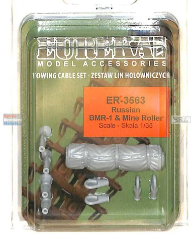 EURER3563 1:35 Eureka XXL Tow Cable - Russian BMR-1 & Mine Roller