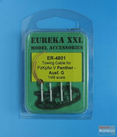 EURER4801 1:48 Eureka XXL Tow Cable - Pz.Kpfw.V Panther G Sd.Kfz.171