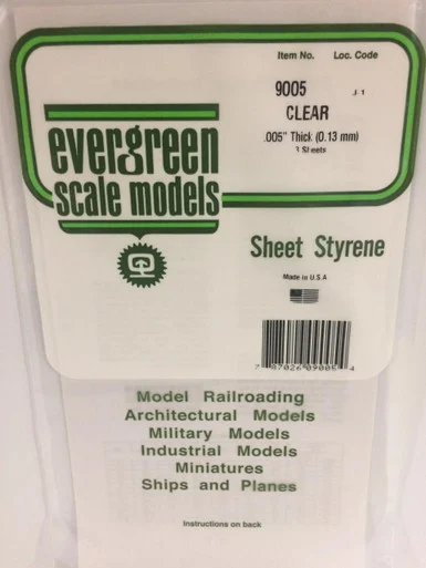 Evergreen Styrene Clear .005 (3)