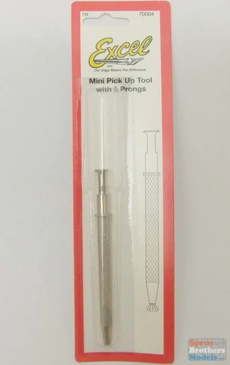 EXL70004 Excel Mini Pick Up Tool with 5 Prongs #70004