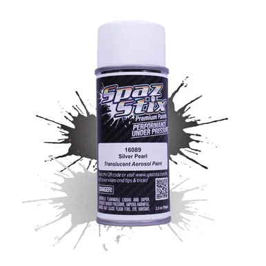 Spaz Stix 16089 Silver Pearl Aerosol 3.5oz
