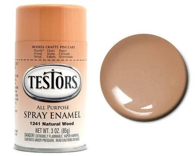 Testors 1241 Wood Enamel Spray 3oz
