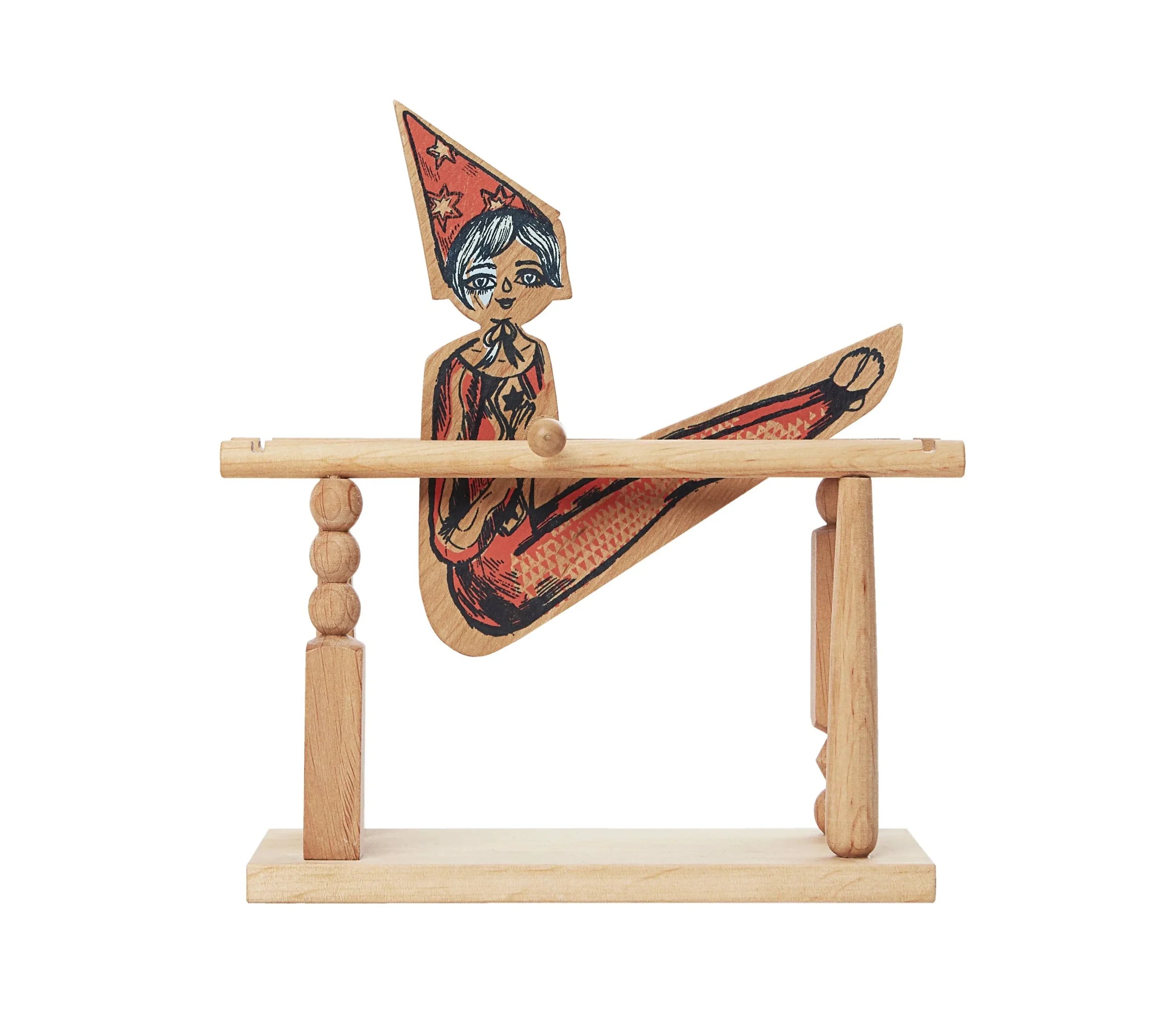 Acrobat Girl - Wooden Story