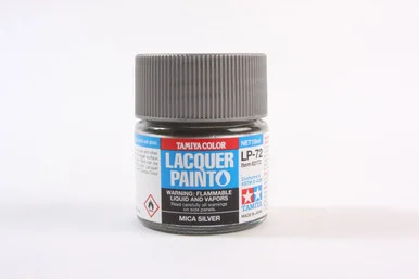 Tamiya 82172 LP-72 Mica Silver Lacquer 10ml