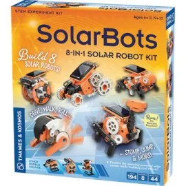 Thames & Kosmos 665082 SolarBots 8-in-1 Solar Robot Kit