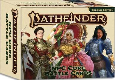 Pathfinder RPG: NPC Core Battle Cards - Paizo - PZO