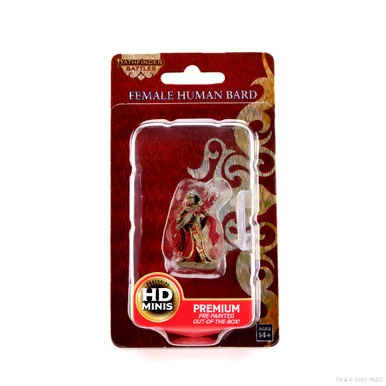 Wizkids 77518 Pathfinder Battles: Premium Painted Figure - Female Halfling Cleric