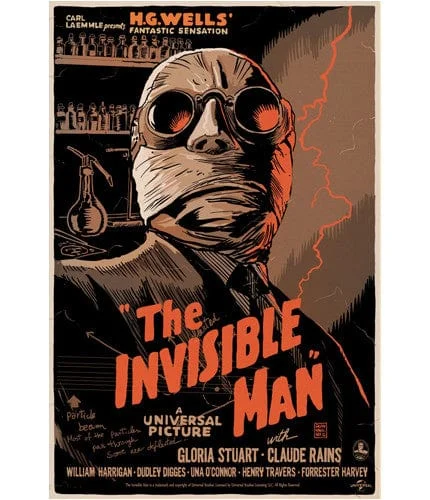 The Invisible Man – Francavilla - Francesco Francavilla