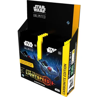 Star Wars: Unlimited – Jump to Lightspeed: Carbonite Booster Display - Fantasy Flight Games