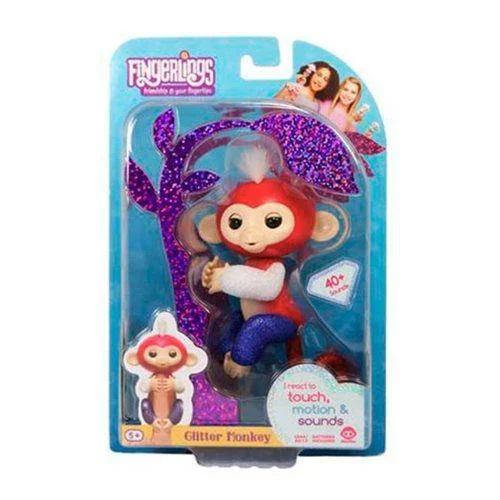 Fingerlings Liberty Glitter Monkey - Wow Wee