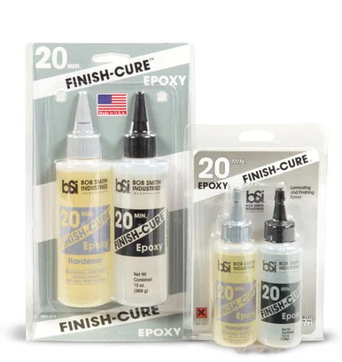 Bob Smith Industries BSI-209 Finish-Cure 20 Minute Epoxy, 4.5 oz.