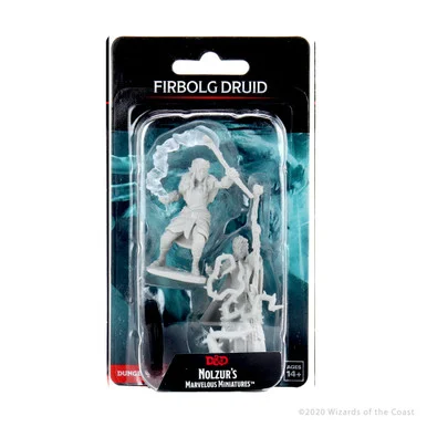 Wizkids 90146 Dungeons & Dragons Nolzur`s Marvelous Unpainted Miniatures: Firbolg Druid Female