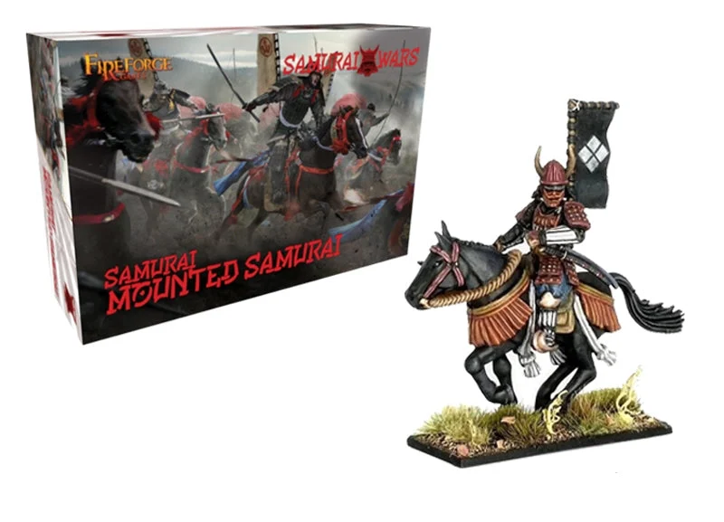 Fireforge Games Mounted Samurai 28mm Plastic Figures