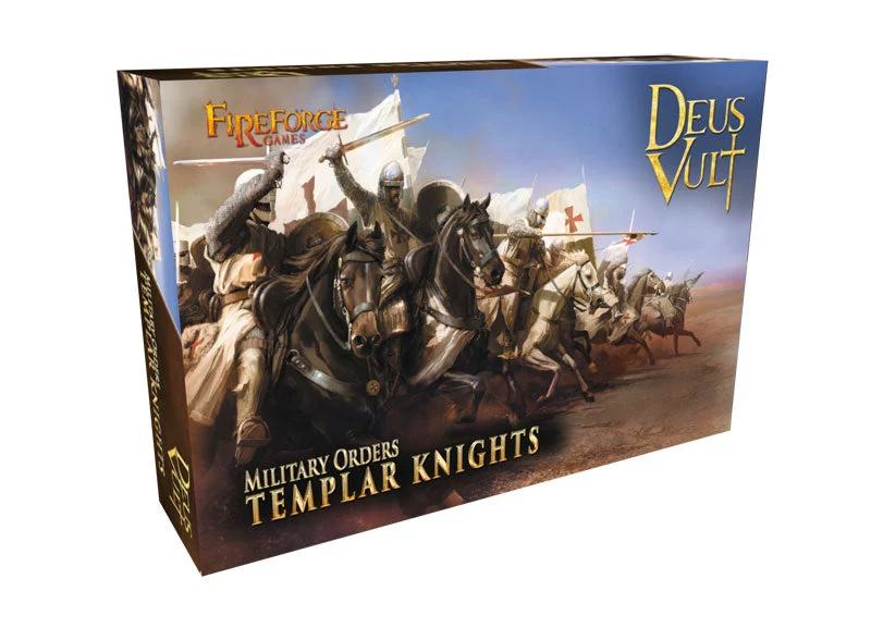 Fireforge Games Templar Knights Cavalry (12) – 28mm Multi-part Plastic