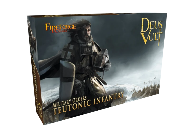 Fireforge Games: Teutonic Infantry (24) – 28mm Multi-part Plastic