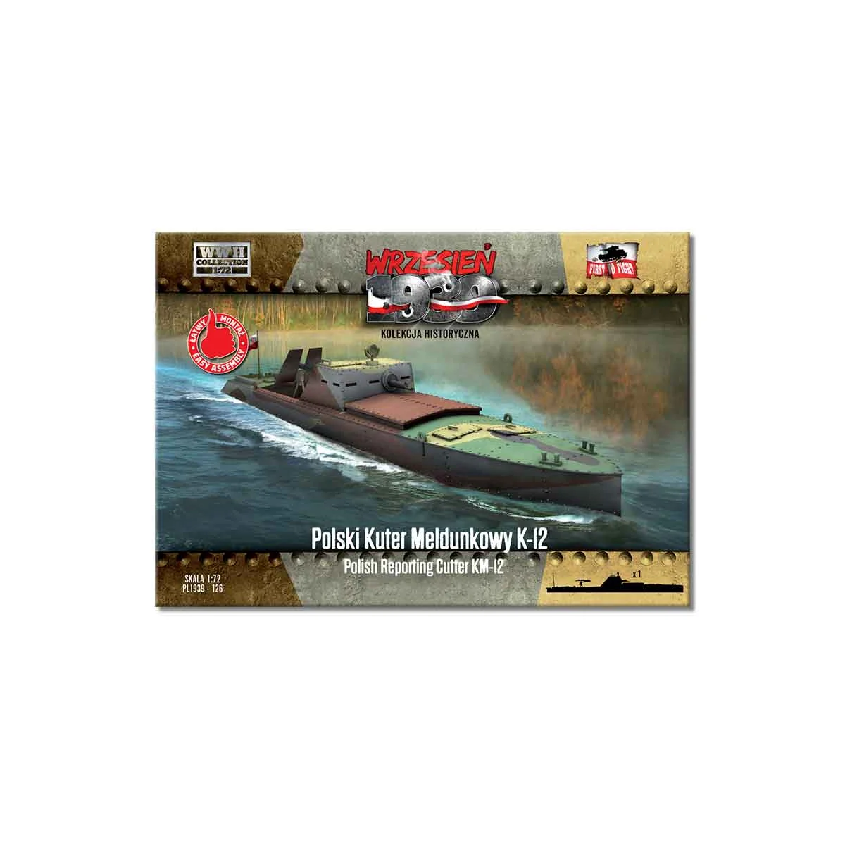 Polish Reporting Cutter KM-12 Model kit