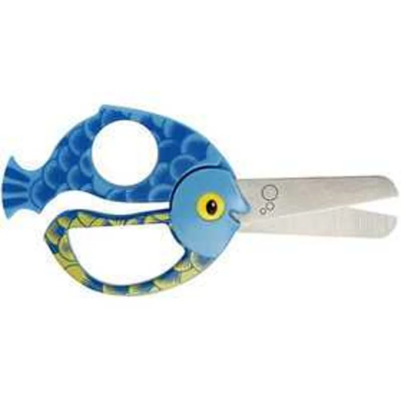 Kids Animal Scissors, L: 13 cm, Fish, 1pc - Fiskars