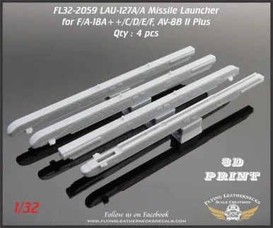 1/32 Flying Leathernecks LAU-127A/A Missile Launcher for AIM-9M/X, AIM-120