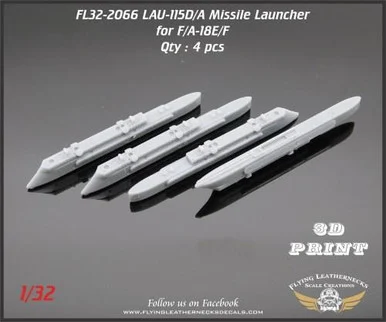 1/32 Flying Leathernecks LAU-115D/A Launcher (for F/A-18E/F)