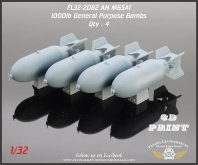 1/32 Flying Leathernecks AN M65A110001b General Purpose Bombs