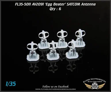 1/35 Flying Leathernecks AV2091 Egg Beater SATCOM Antenna