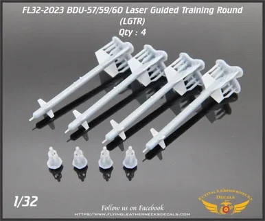 1/32 Flying Leathernecks BDU-57/59/60 LGTR Laser Guided Training Round
