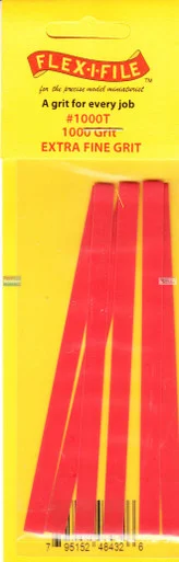 FLX1000T Flex-I-File Extra Fine Grit (#1000) Refills