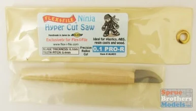 FLXALK03 Flex-I-File Ninja Hyper Cut Saw - Precision Radius Cut 0.1 PRO-R