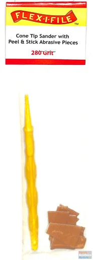 FLXCS280 Flex-I-File Cone Tip Sander - 280 Grit