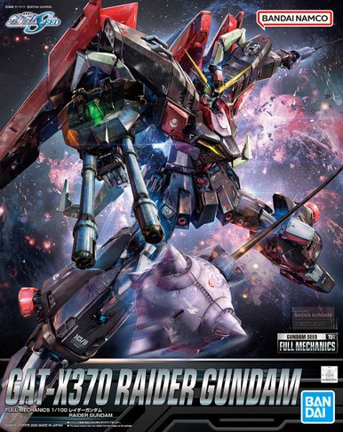 Bandai 5063349 GAT-X370 Raider Gundam Full Mechanics 1/100 Scale Model Kit