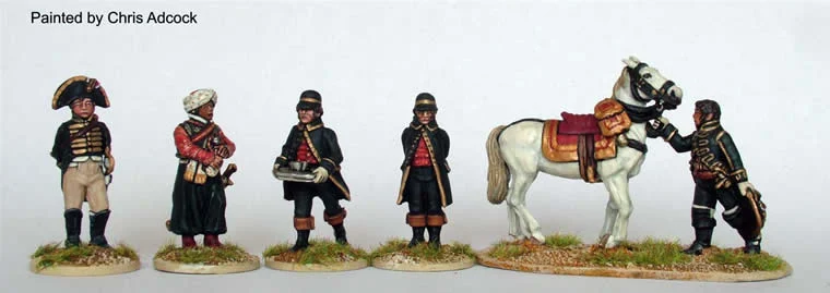 Napoleonic French, Napoleon’s Personal Staff, 28 mm Scale Model Metal Figures - Perry Miniatures