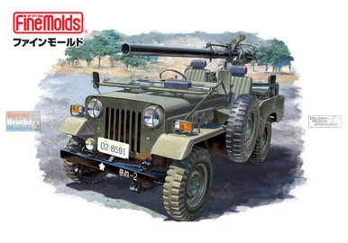 FNMMJ003 1:35 Fine Molds JGSDF Type 73 Light Truck with 106mm Recoilless Rifle