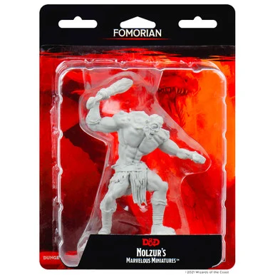 Wizkids 73392 Dungeons & Dragons Nolzur`s Marvelous Unpainted Miniatures: Fomorian