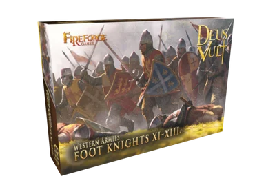 Fireforge Games DVWA05-BS Deus Vult Foot Knights XI-XIIIc. 28mm Figures